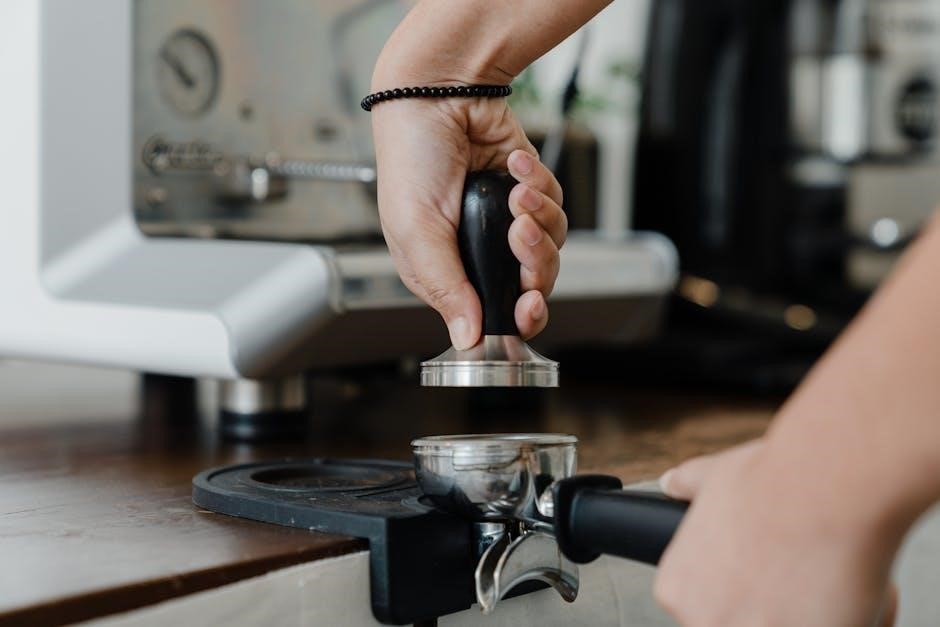 nuova simonelli espresso machine manual